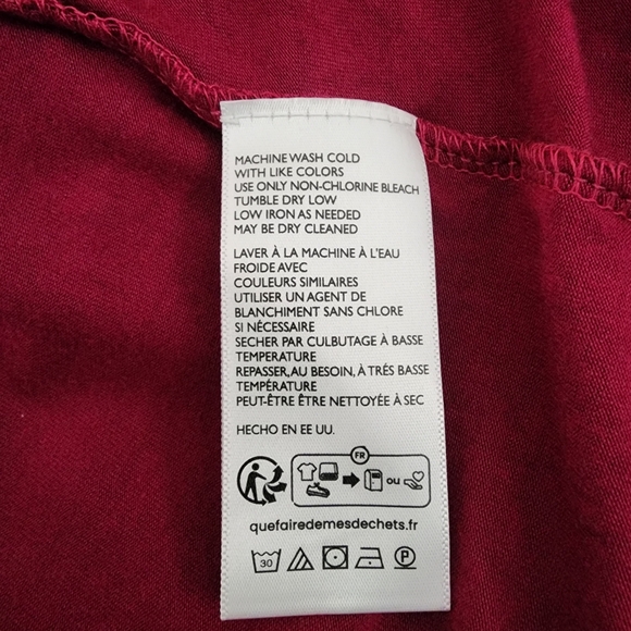 Free People Beach Farrah Mini Dress Womens S Magenta Cover-up NEW - Picture 10 of 11